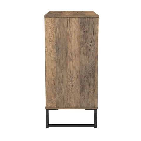 Hong Kong (Black Sleigh Legs) 4 Drawer Chest