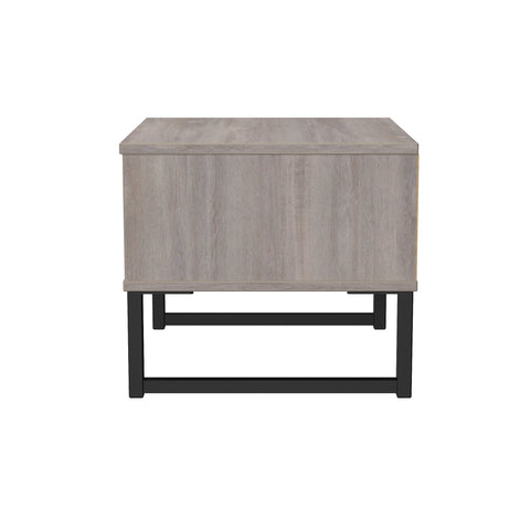Hong Kong (Black Sleigh Legs) 1 Drawer Bedside Cabinet  with Legs