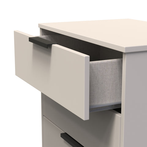 Hong Kong (Black Sleigh Legs) 3 Drawer Midi Chest with Legs