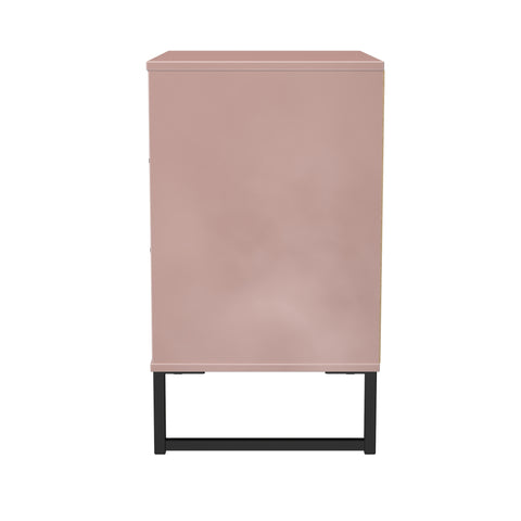 Hong Kong (Black Sleigh Legs) 3 Drawer Midi Chest with Legs