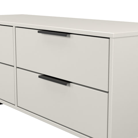 Hong Kong (Black Sleigh Legs) 4 Drawer Bed Box