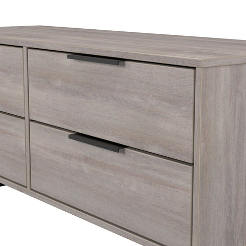 Hong Kong (Black Sleigh Legs) 4 Drawer Bed Box