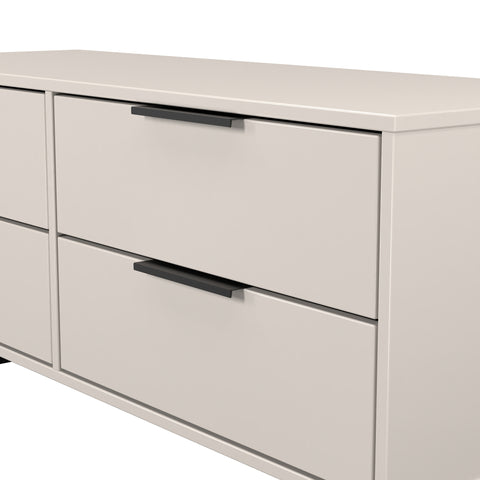 Hong Kong (Black Sleigh Legs) 4 Drawer Bed Box