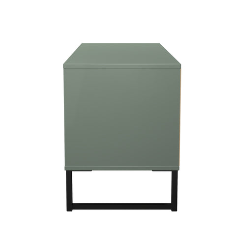 Hong Kong (Black Sleigh Legs) 4 Drawer Bed Box