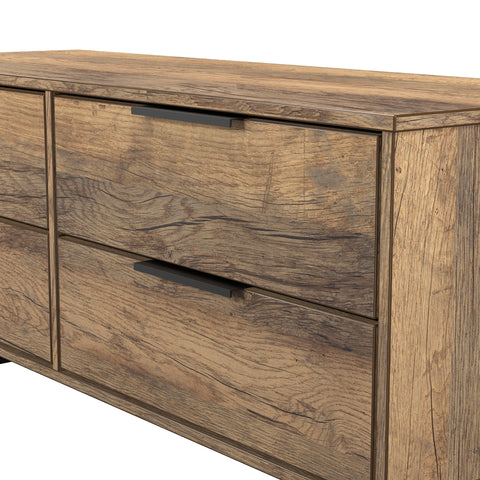 Hong Kong (Black Sleigh Legs) 4 Drawer Bed Box