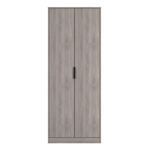 Hong Kong (Black Sleigh Legs) Tall Plain Wardrobe