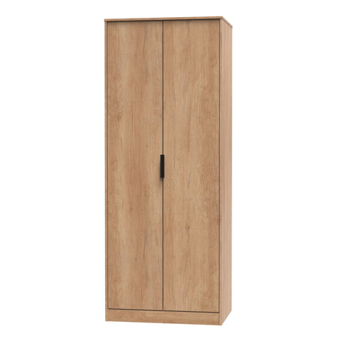 Hong Kong (Black Sleigh Legs) Tall Plain Wardrobe