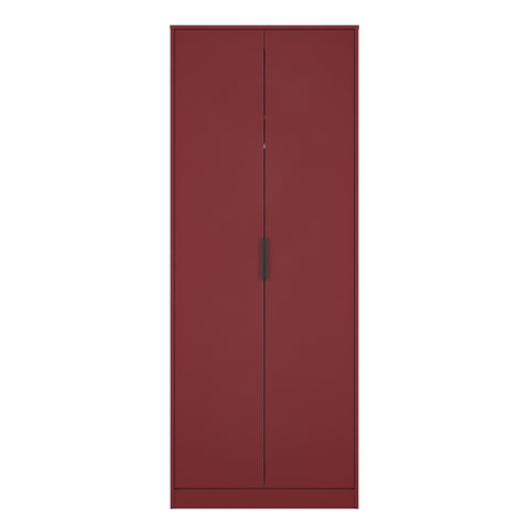 Hong Kong (Black Sleigh Legs) Tall Plain Wardrobe