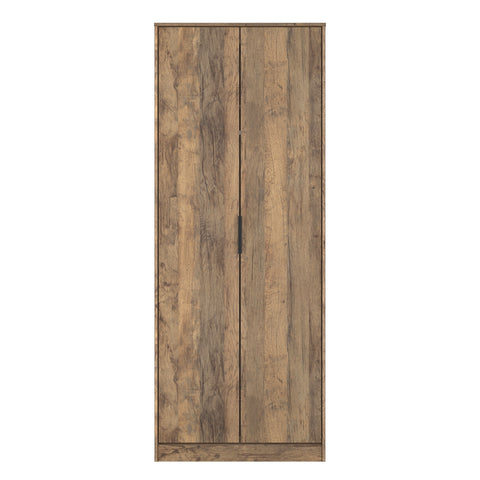 Hong Kong (Black Sleigh Legs) Tall Plain Wardrobe