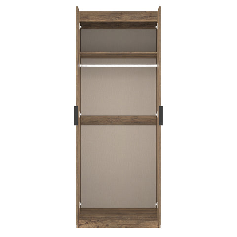 Hong Kong (Black Sleigh Legs) Tall Plain Wardrobe