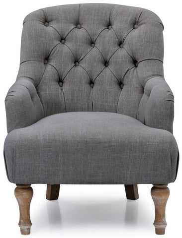 Bianca chair in charcoal