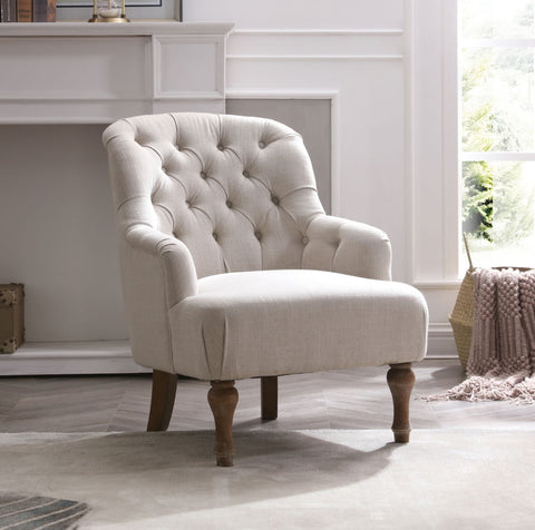 Bianca Chair in natural in Room Setting