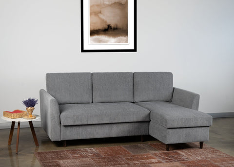 Brixham corner sofa bed in grey