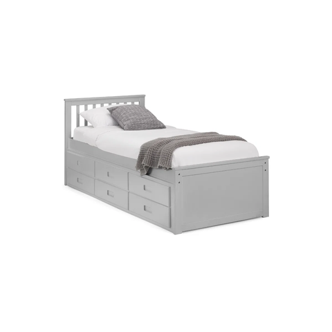 Julian Bowen Maisie Captains bed with underbed and storage drawers