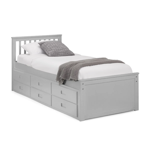 Julian Bowen Maisie Captains bed with underbed and storage drawers