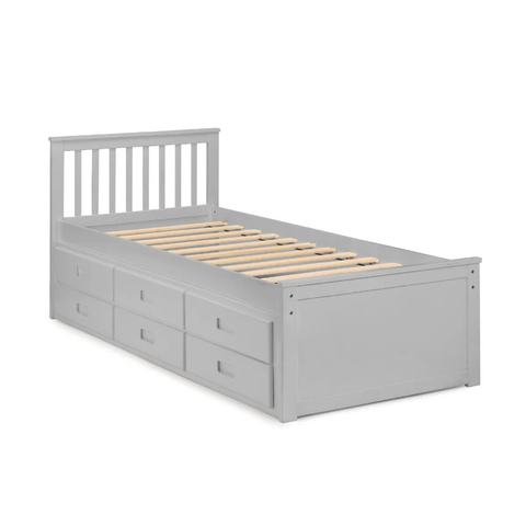 Julian Bowen Maisie Captains bed with underbed and storage drawers