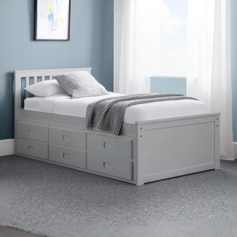 Julian Bowen Maisie Captains bed with underbed and storage drawers