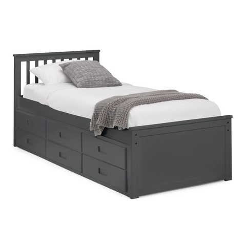 Julian Bowen Maisie Captains bed with underbed and storage drawers