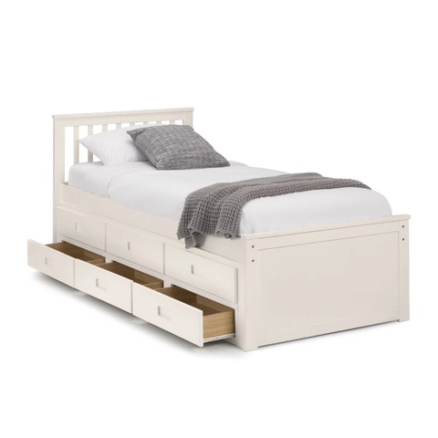 Julian Bowen Maisie Captains bed with underbed and storage drawers
