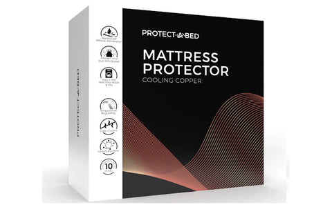 Copper mattress protector boxed