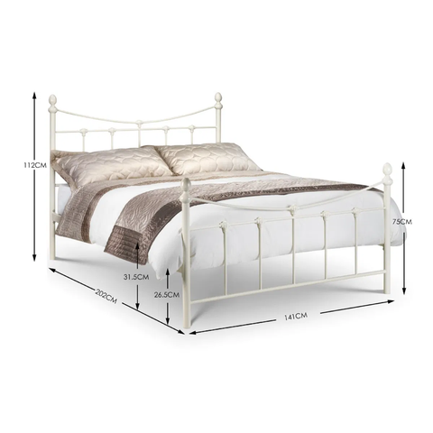 Julian Bowen Rebecca Metal Bed