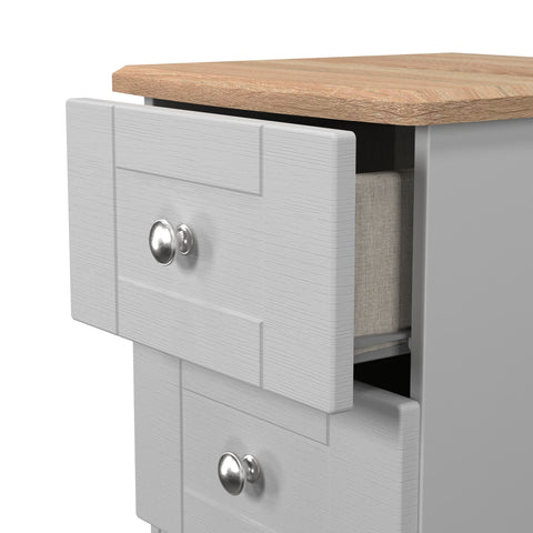Sussex 2 Drawer Bedside Cabinet