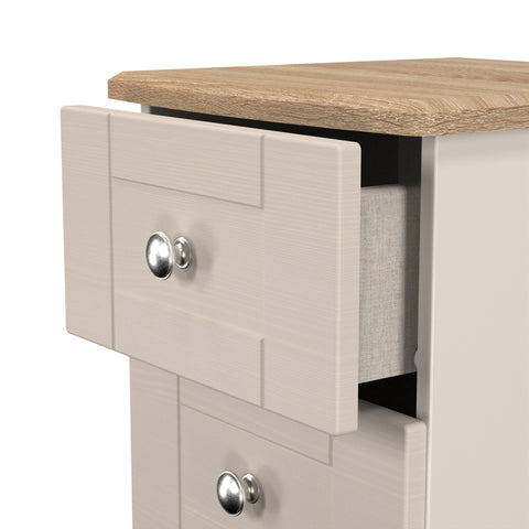 Sussex 2 Drawer Bedside Cabinet