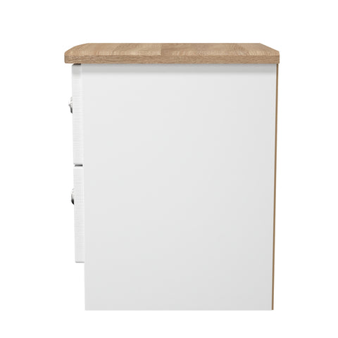 Sussex 2 Drawer Bedside Cabinet