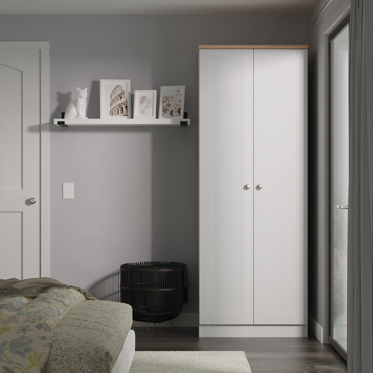 Sussex Tall Plain Wardrobe