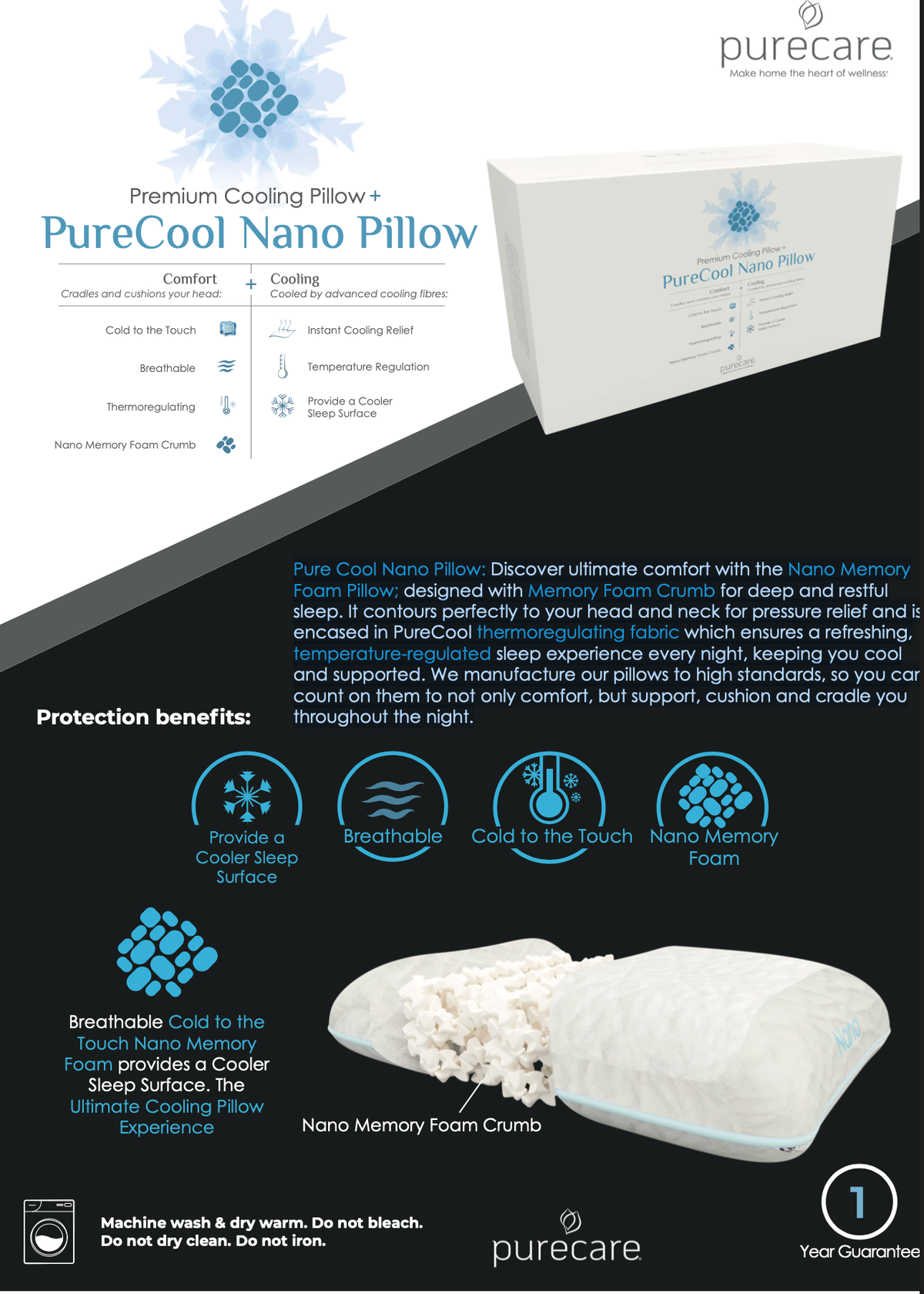 Purecool Nano Pillow