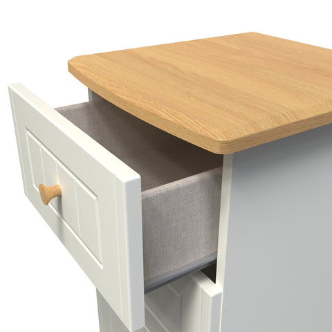 Warwick 3 Drawer Bedside Cabinet