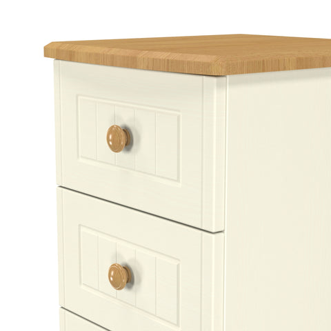 Warwick 5 Drawer Bedside Cabinet