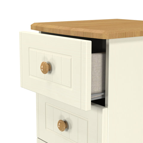Warwick 5 Drawer Bedside Cabinet
