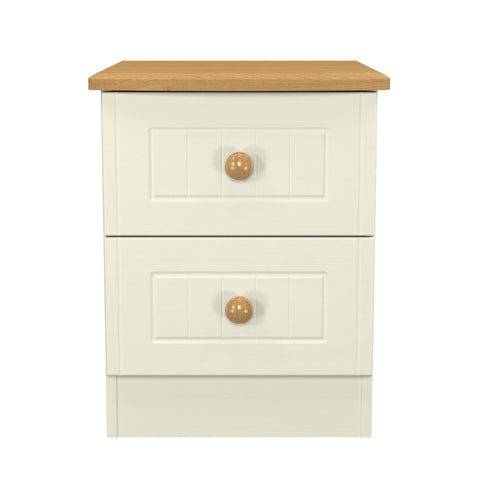 Warwick 2 Drawer Bedside Cabinet