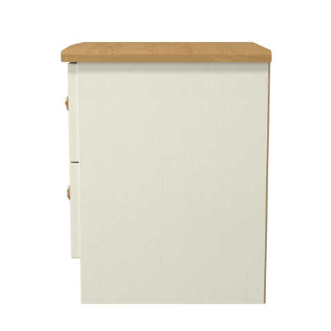 Warwick 2 Drawer Bedside Cabinet