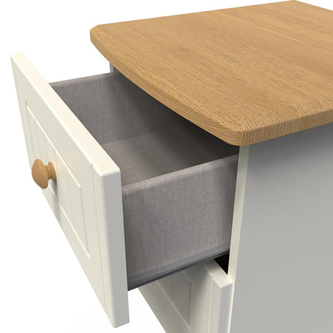 Warwick 2 Drawer Bedside Cabinet