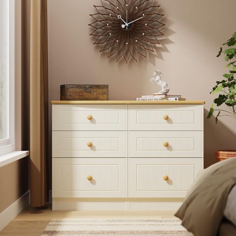 Warwick 6 Drawer Midi Chest