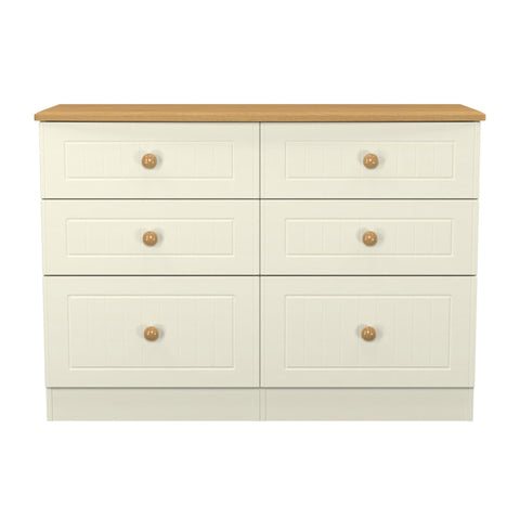 Warwick 6 Drawer Midi Chest