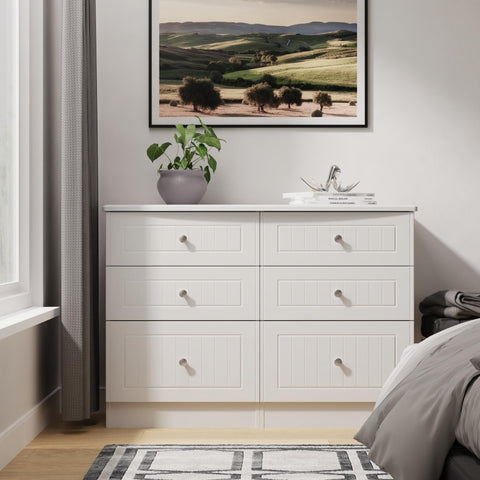 Warwick 6 Drawer Midi Chest