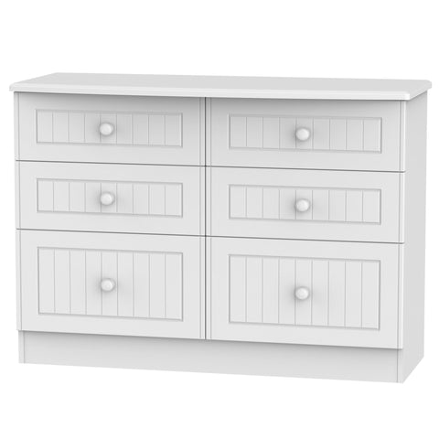 Warwick 6 Drawer Midi Chest