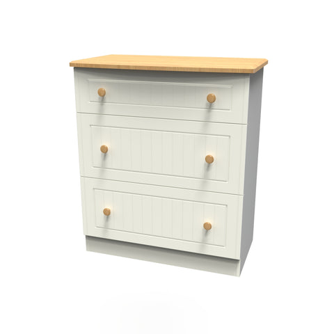 Warwick 3 Drawer Deep Chest