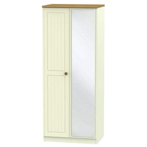 Warwick 2ft6in Mirror Wardrobe