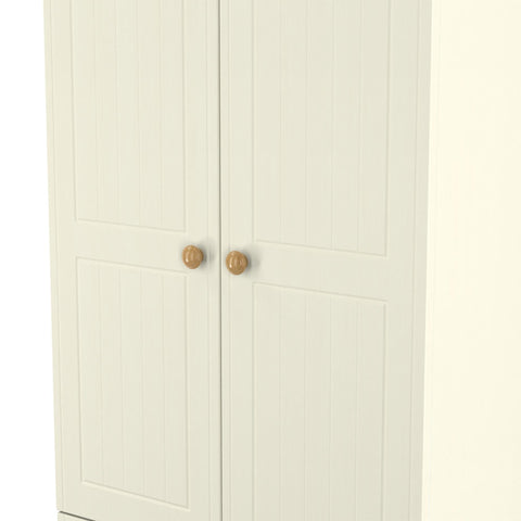 Warwick 2ft6in 2 Drawer Wardrobe