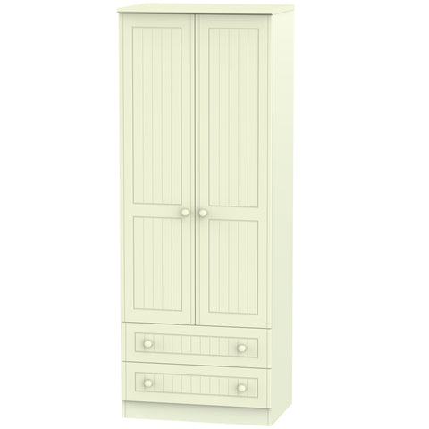 Warwick Tall 2 Drawer Wardrobe