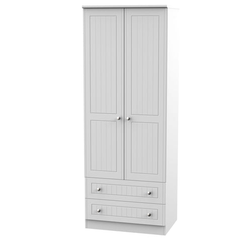 Warwick Tall 2 Drawer Wardrobe