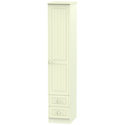 Warwick Tall Single 2 Drawer Wardrobe
