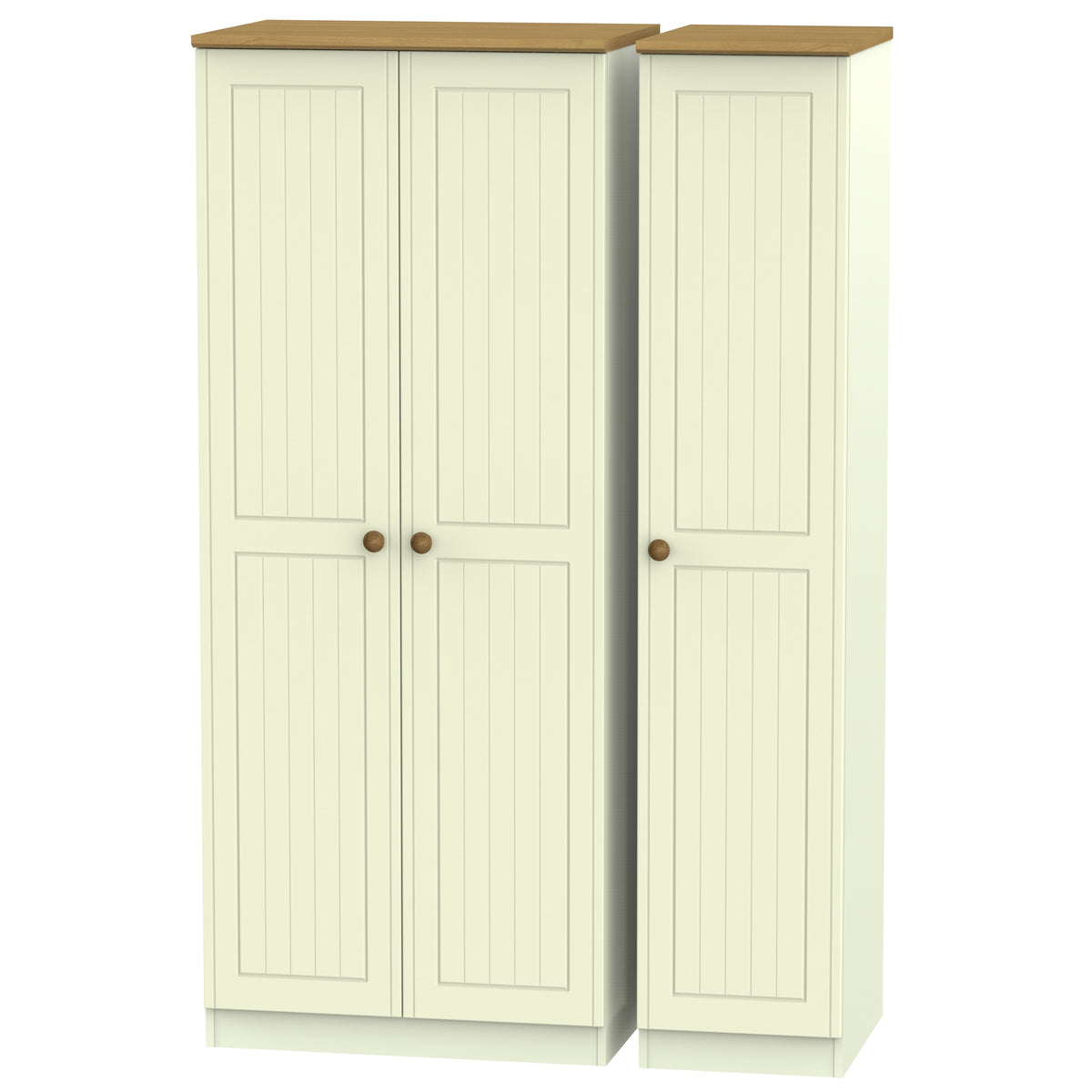 Warwick Triple Plain Wardrobe