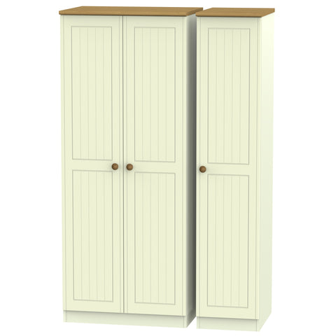 Warwick Triple Plain Wardrobe