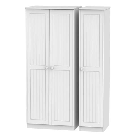 Warwick Triple Plain Wardrobe