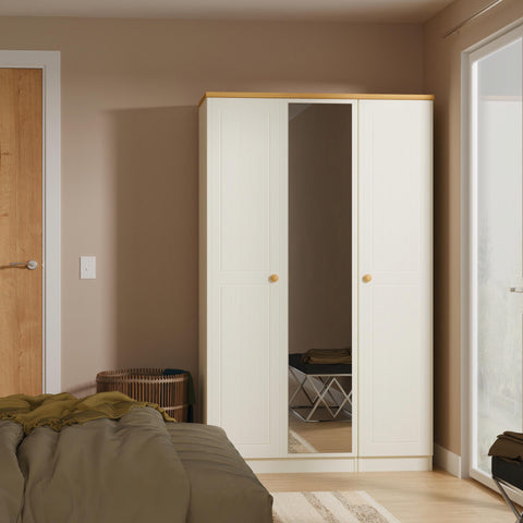 Warwick Triple Mirrored Wardrobe